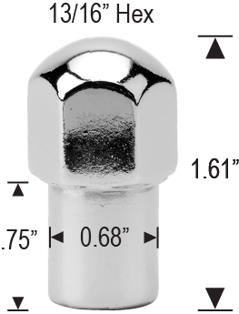 STANDARD MAG - DOME TOP