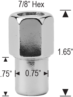 STANDARD MAG  - OPEN END - 14mm 1.5 Thread ONLY