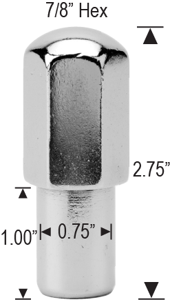 Truck Mag - XXL - 9/16" Thread Only