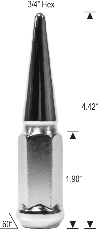 5808SPIKE - 14mm 1.5 Thread