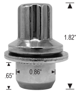 Wheel Locks - Range Rover 