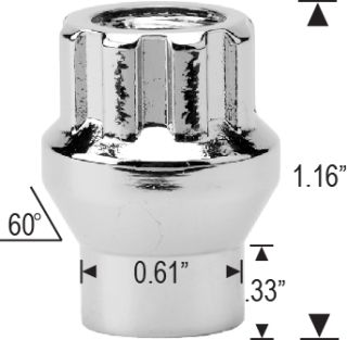 1057ET - 12mm 1.75 Thread