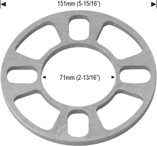 4 Lug & 6 x 120mm and 6 x 4.5" Bolt Pattern