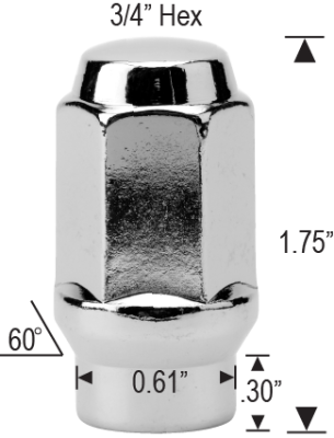 4706LSP - 12mm 1.50 Thread