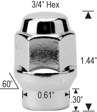 4707SP - 12mm 1.75 Thread