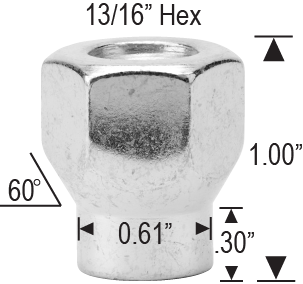 4807OP - 12mm 1.75 Thread