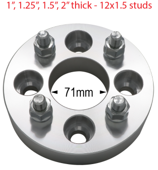 4 x 4.5"  to 4 x 4.5" - Billet Adapter