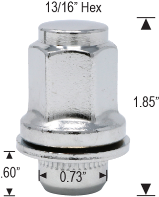 Long Toyota Mag - 12mm 1.5 Thread