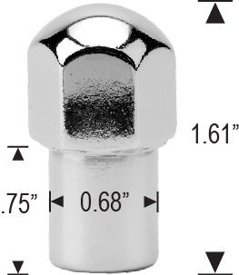 5105 - 12mm 1.25 Thread