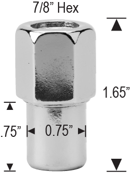 STANDARD MAG  - OPEN END - 14mm 1.5 Thread ONLY