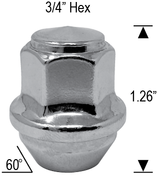 FORD OEM - 12mm 1.5 Thread