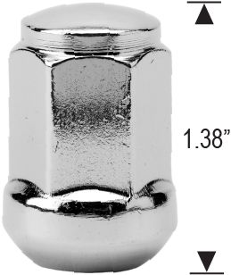 Porsche OE Style - 14mm 1.5 Thread - Radius Seat