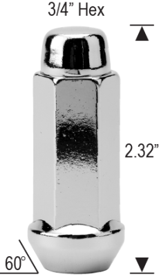 5807XLSP - 12mm 1.75 Thread