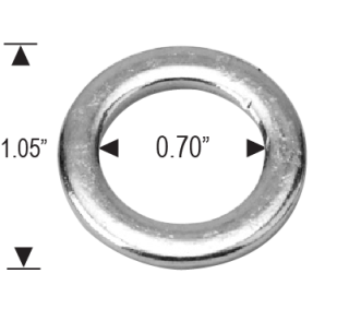 Standard Mag Washer Zinc Finish