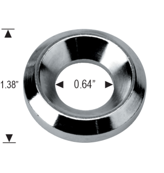 Dually Washer - 90 Degree Tapered Seat