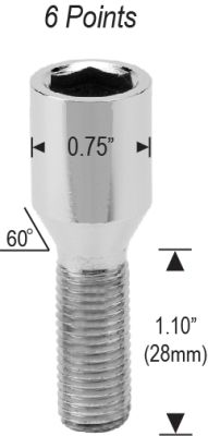 6248110 - 1.10" Thread Length