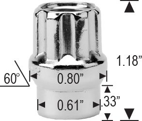 6806ETOP - 12mm 1.50 Thread
