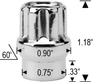 6902ETOP - 14mm 2.0 Thread