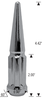 6902SPIKE - 14mm 2.0 Thread 