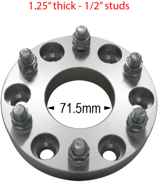 6 x 4.5" to 6 x 5.5" - Billet Adapter