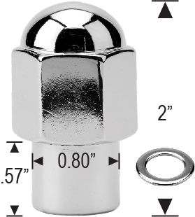 7708S - 14mm 1.50 Thread