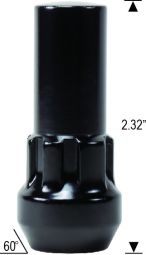 1029XLSBK - 9/16" Thread