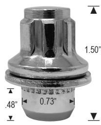 1036T - 12mm 1.50 Thread