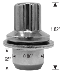 Wheel Locks - Range Rover 