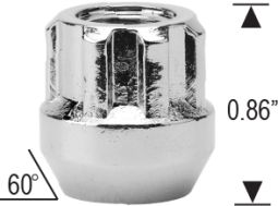 1057S - 12mm 1.75 Thread
