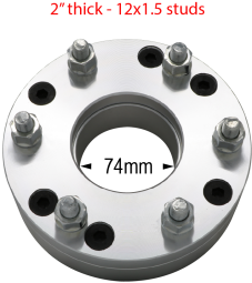 5 x 4.75" to 6 x 135mm - 12mm 1.5 Studs