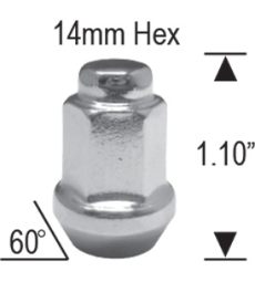432314 - 10mm 1.25 Thread
