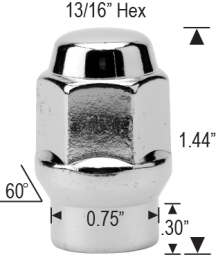 4708 - 14mm 1.50 Thread