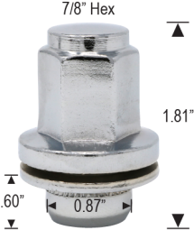 Duplex Mag - 12mm 1.5 Thread