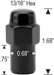 STANDARD MAG - 2 PIECE TOP - BLACK