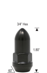 BULLET ACORN - BLACK