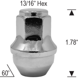 FORD OEM TRUCK - 14MM 1.5 THREAD