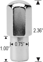 5510XL -  9/16" Left Hand Thread