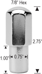 Truck Mag - XXL - 9/16" Thread Only