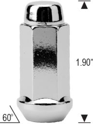 5806L - 12mm 1.50 Thread