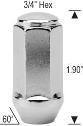 5809LSP - 9/16" Thread
