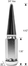 5807SPIKE - 12mm 1.75 Thread