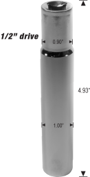 Spike Lug Nut Socket