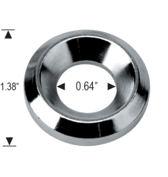 Dually Washer - 90 Degree Tapered Seat