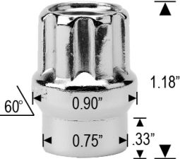 6902ETOP - 14mm 2.0 Thread