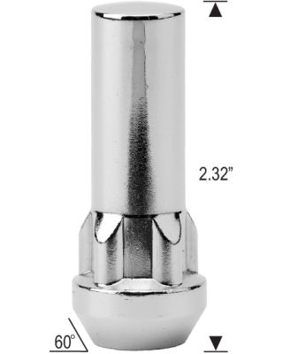 Acorn Locks - 2.32" Tall 